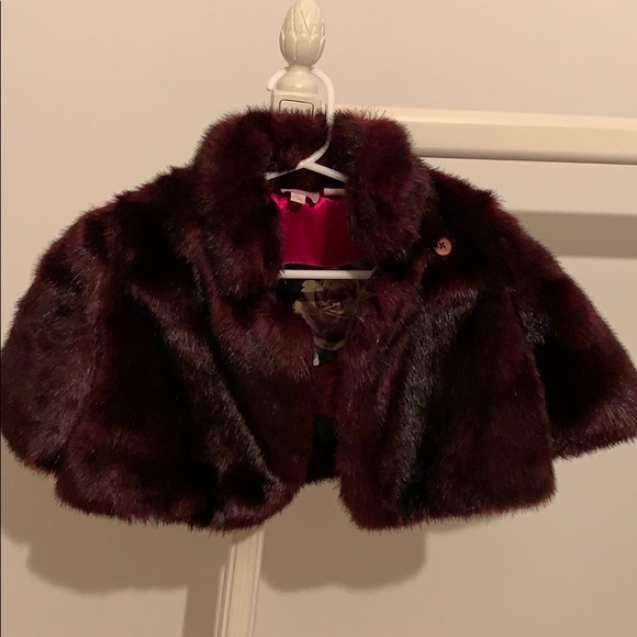ted baker fur snowsuit